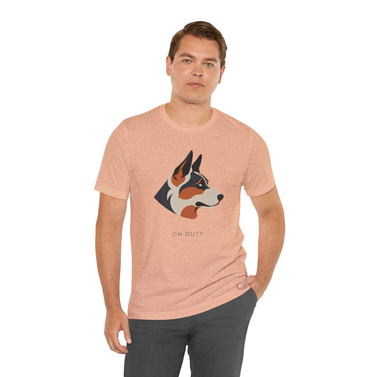German Shepherd On Duty unisex t-shirt, photo 28