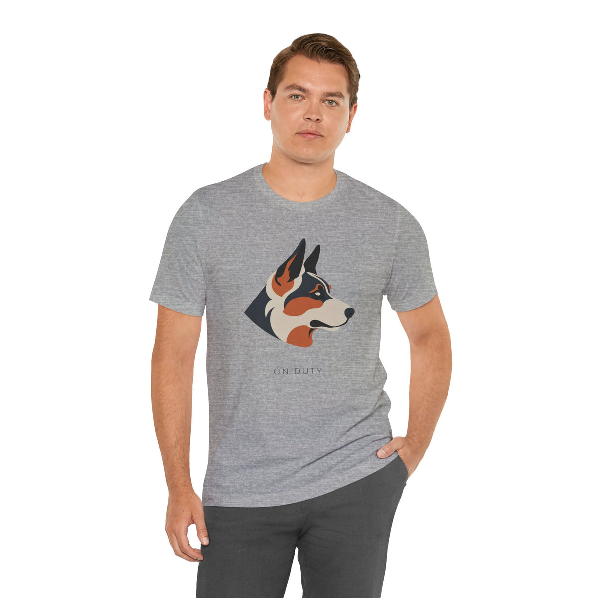 German Shepherd On Duty unisex t-shirt, photo 34
