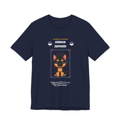 German Shepherd Rookie Card t-shirt - trading card design view 24