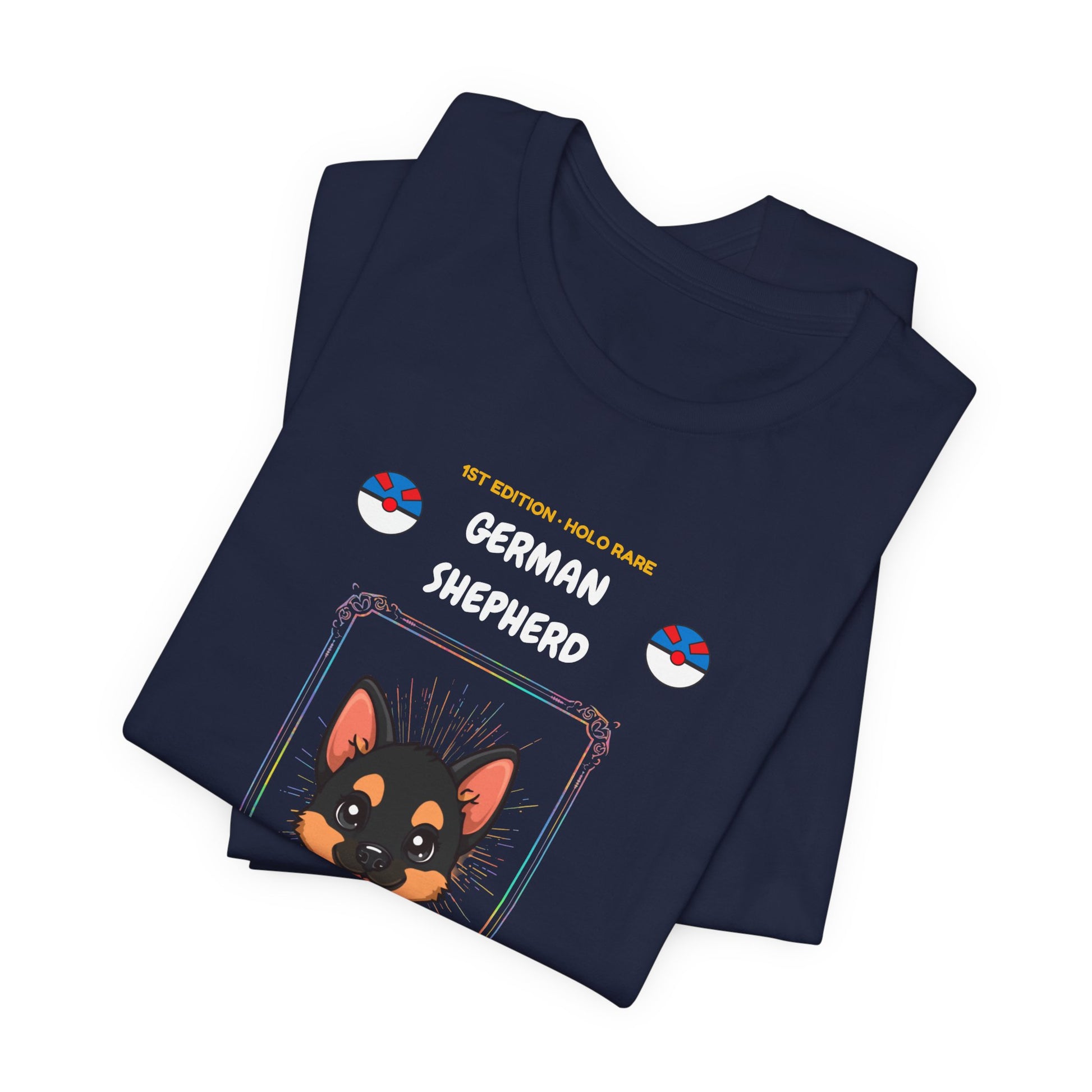 German Shepherd Rookie Card t-shirt - trading card design view 26