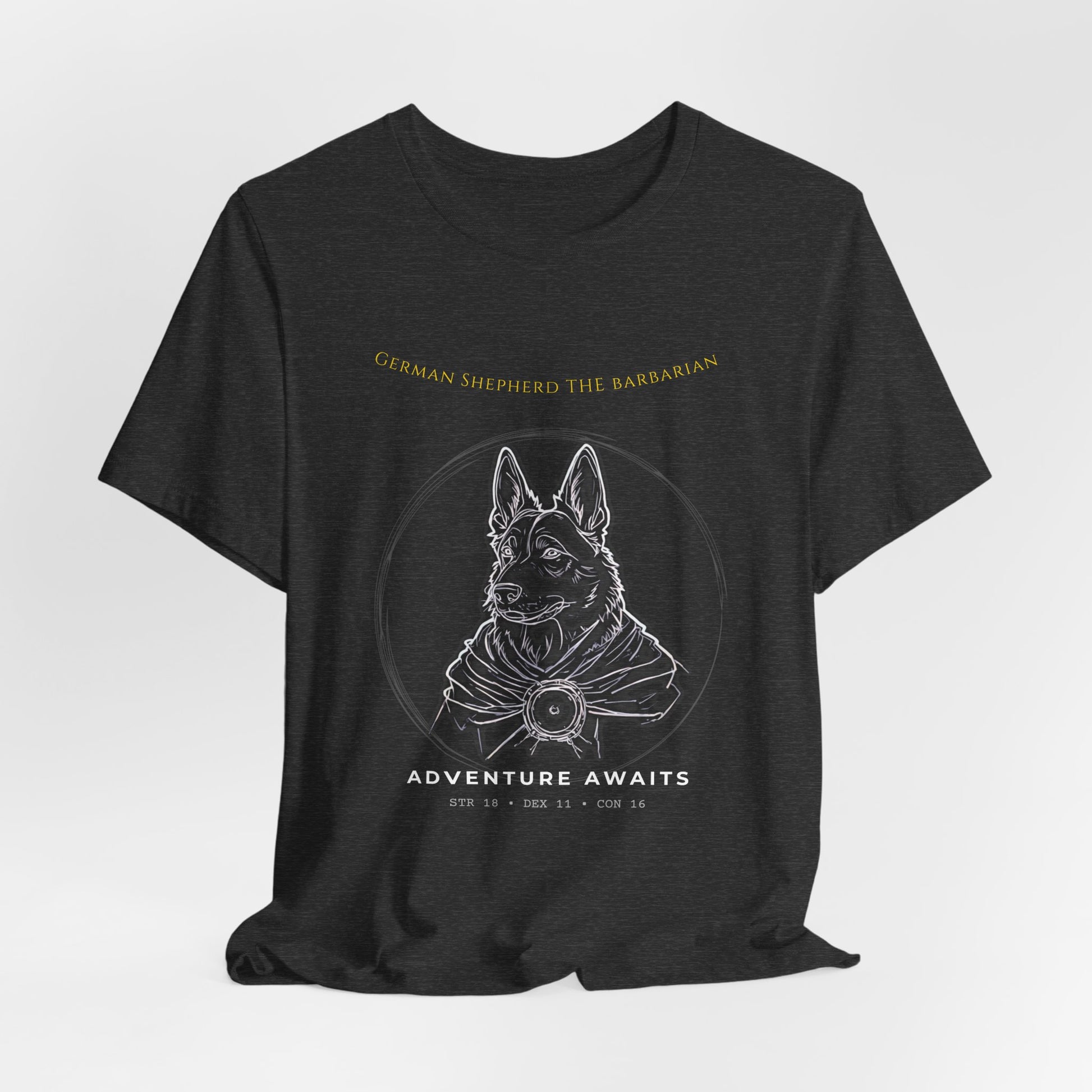 German Shepherd The Barbarian T-Shirt everyday style