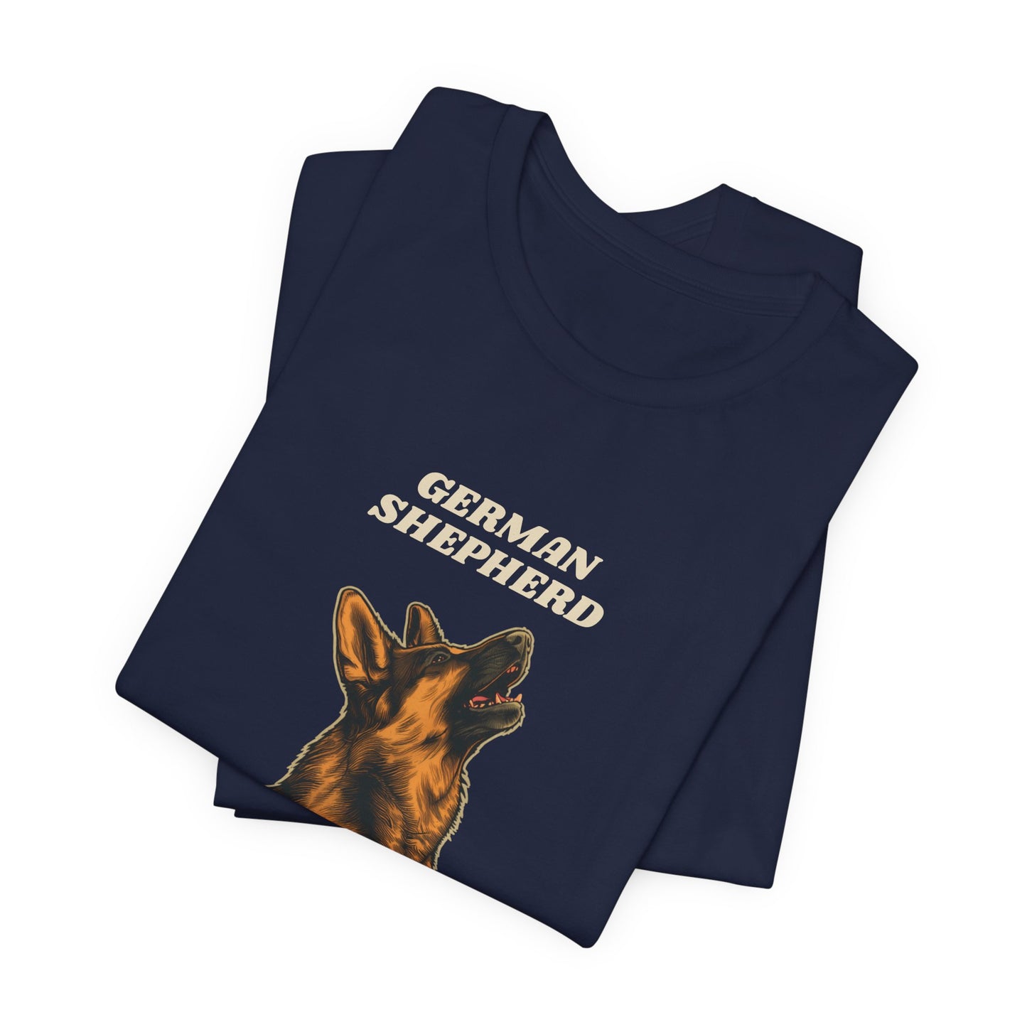 World Tour funny German Shepherd vintage band tee