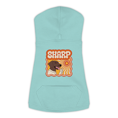 German Shorthaired Pointer Groovy Hoodie – Saltwater – Back