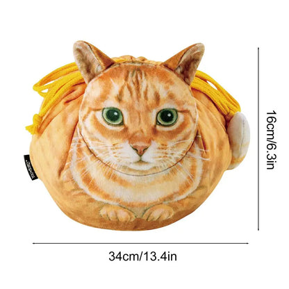 ginger tabby cat bag size chart