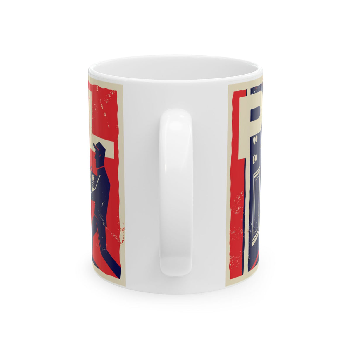 Golden Retriever ceramic coffee mug, 11oz and 15oz funny dog lover gift - view 4
