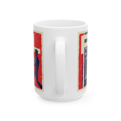 Golden Retriever ceramic coffee mug, 11oz and 15oz funny dog lover gift - view 12