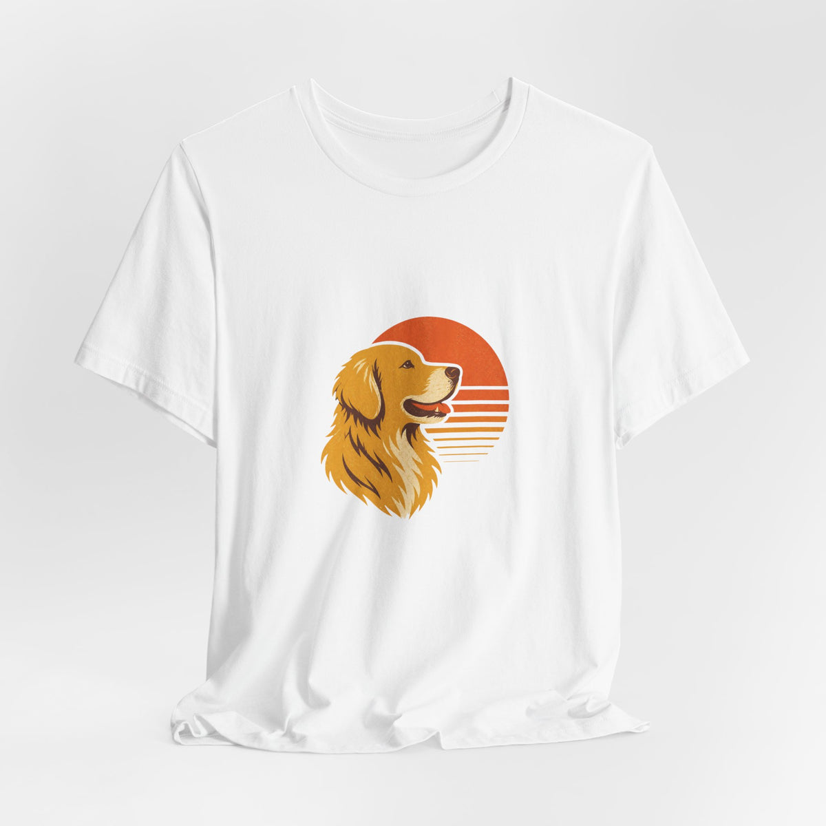 Golden Retriever Golden Hour T-Shirt — SniffWaggleNWalk™ photo 14