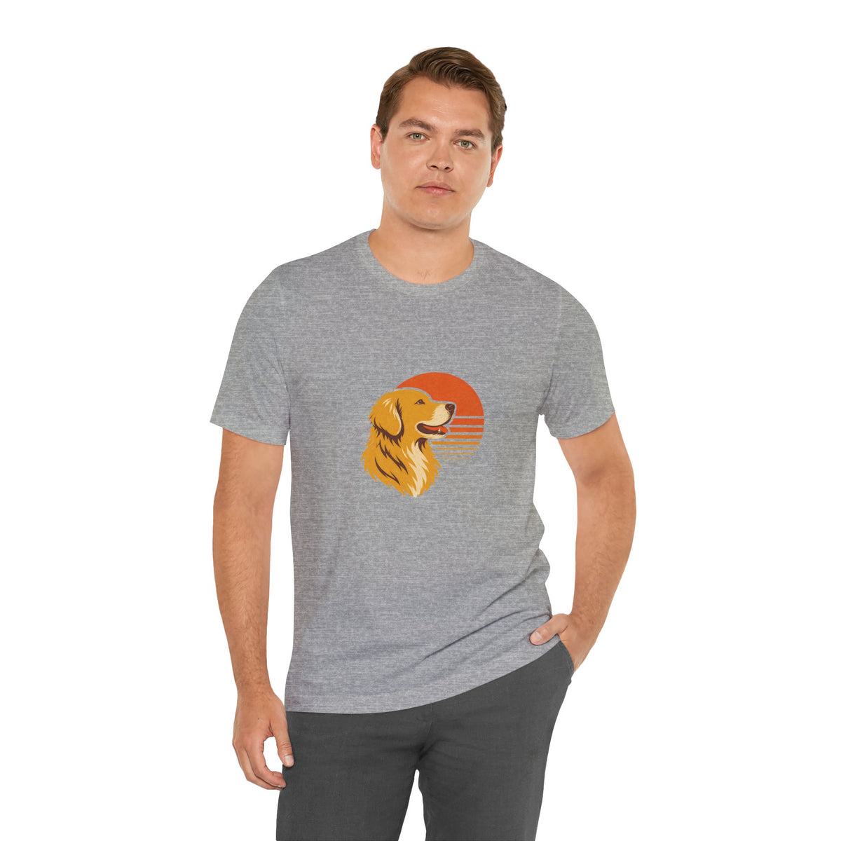 Golden Retriever Golden Hour T-Shirt — SniffWaggleNWalk™ photo 15