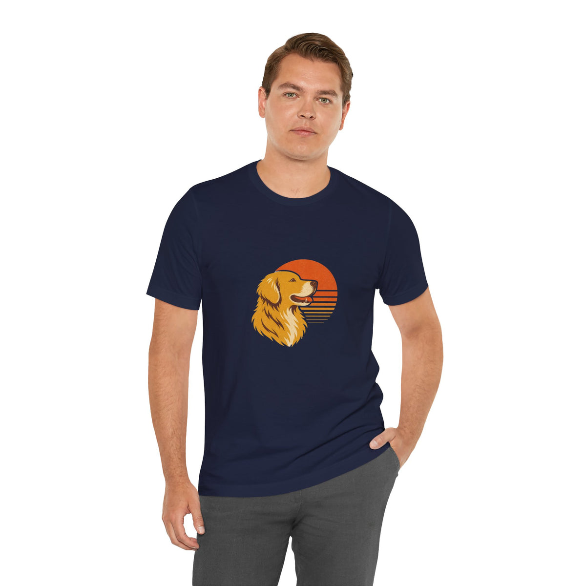 Golden Retriever Golden Hour T-Shirt — SniffWaggleNWalk™ photo 20
