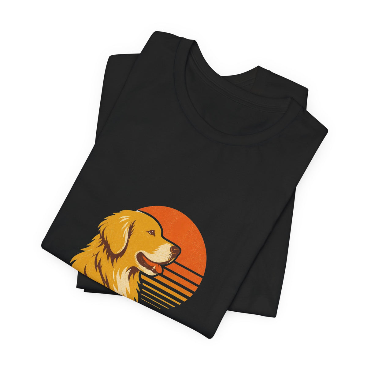 Golden Retriever Golden Hour T-Shirt — SniffWaggleNWalk™ photo 8