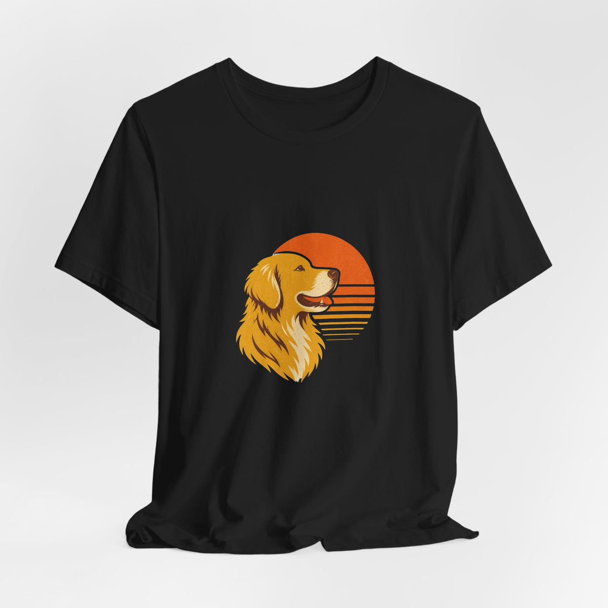 Golden Retriever Golden Hour T-Shirt — SniffWaggleNWalk™ photo 9