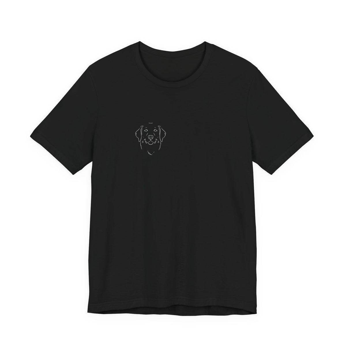 Golden Retriever premium minimalist t-shirt - SniffWaggleNWalk