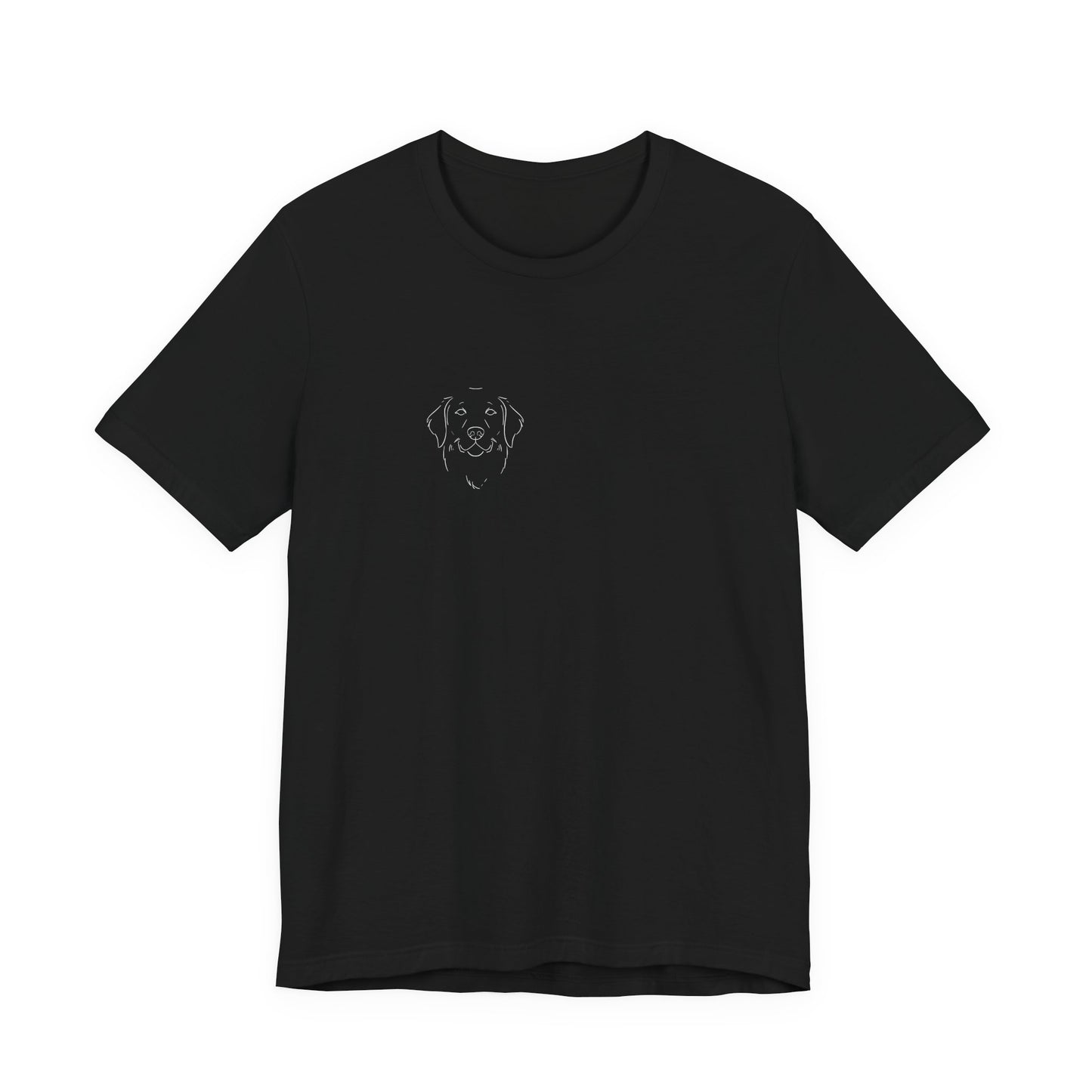 Golden Retriever premium minimalist t-shirt - SniffWaggleNWalk