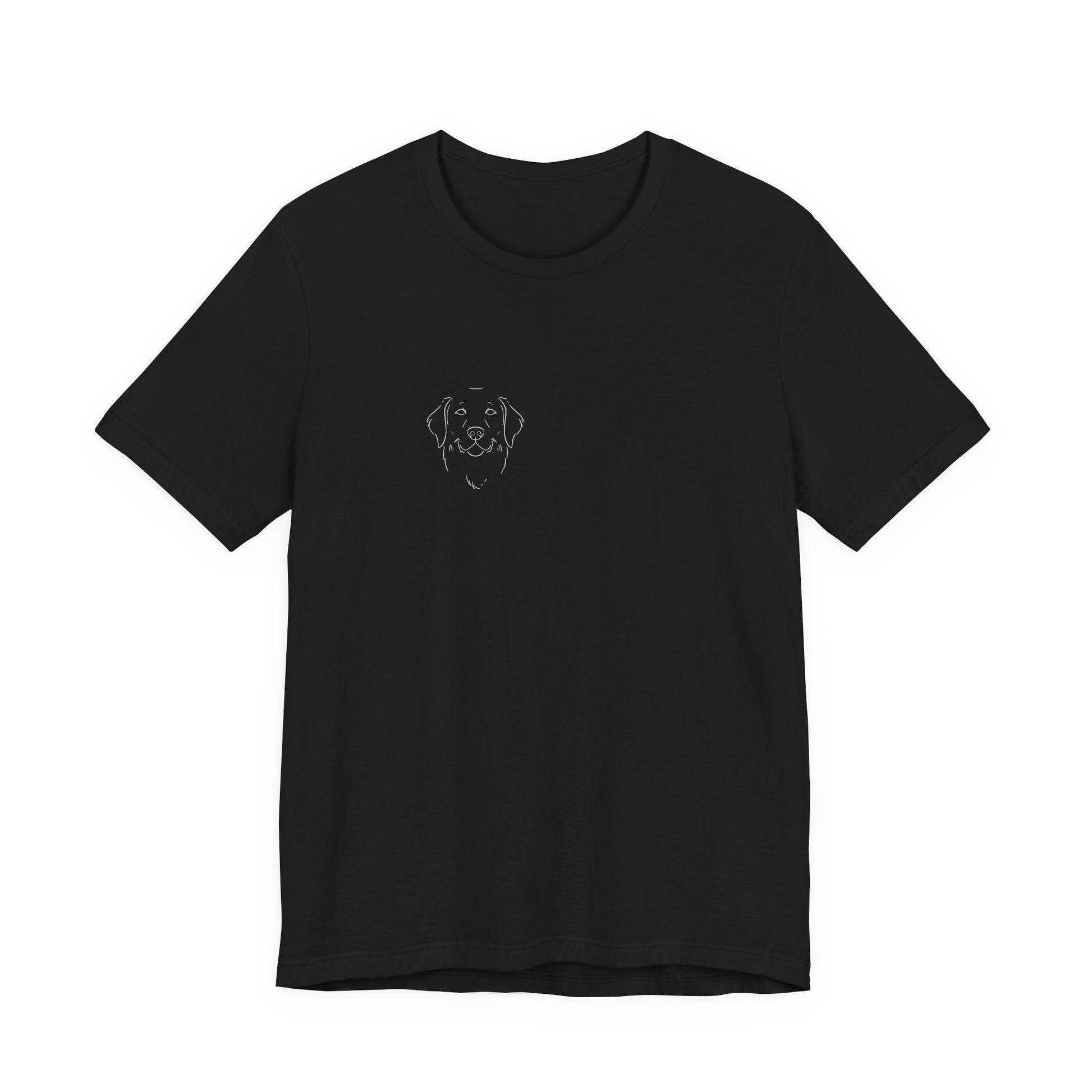 Golden Retriever premium minimalist t-shirt - SniffWaggleNWalk