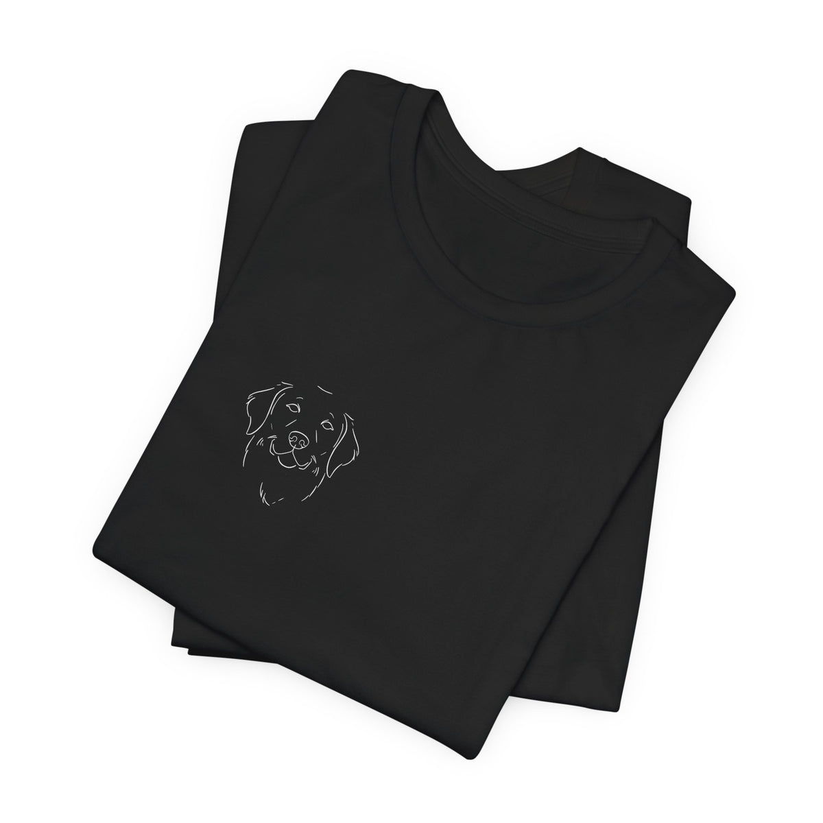 Golden Retriever premium minimalist t-shirt - SniffWaggleNWalk