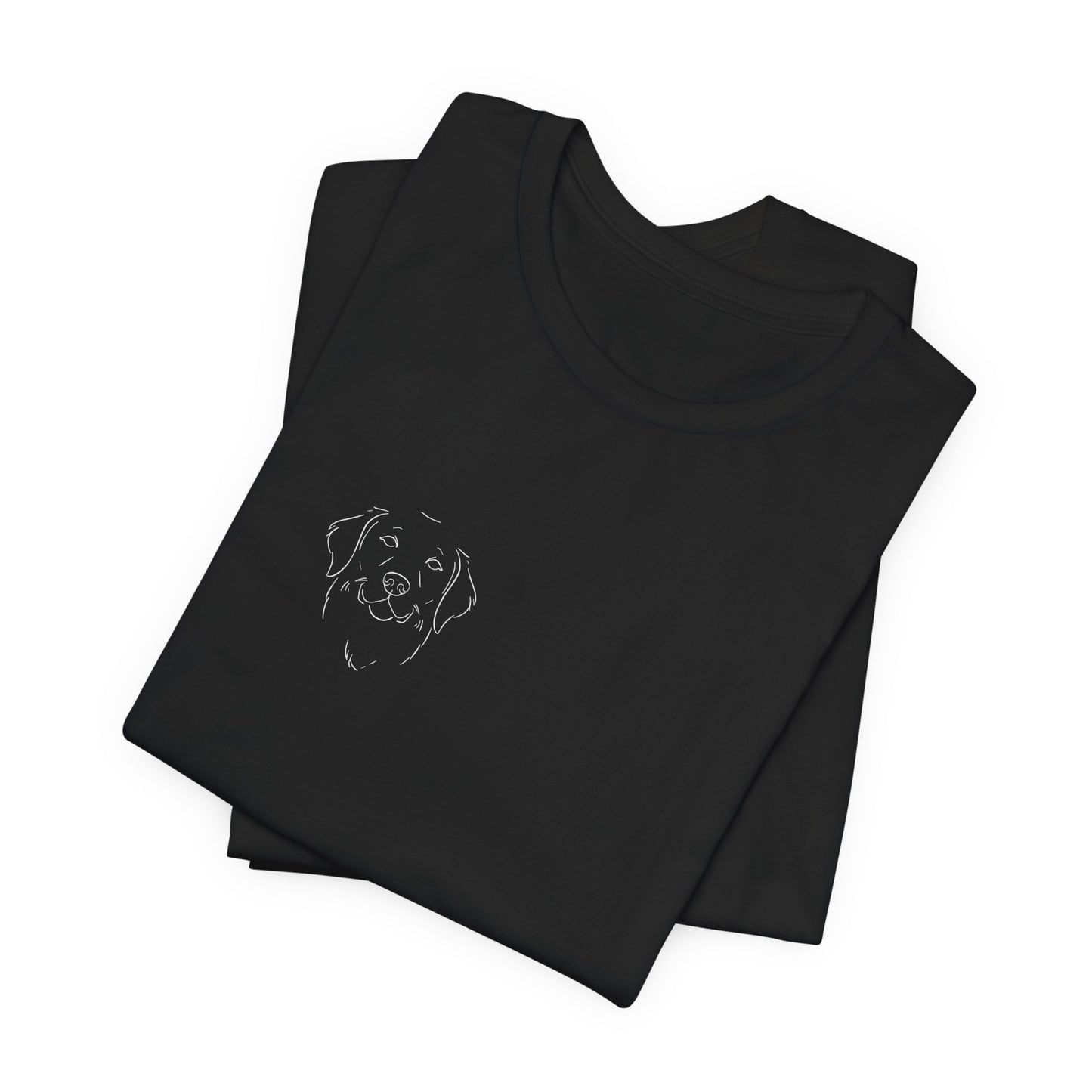 Golden Retriever premium minimalist t-shirt - SniffWaggleNWalk