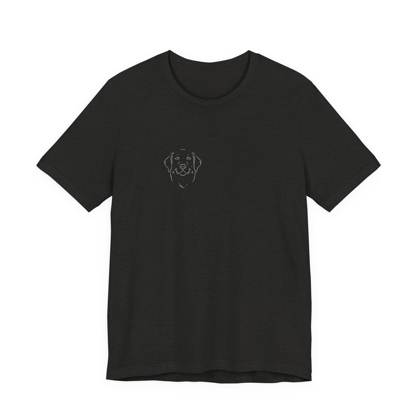 Golden Retriever premium minimalist t-shirt - SniffWaggleNWalk