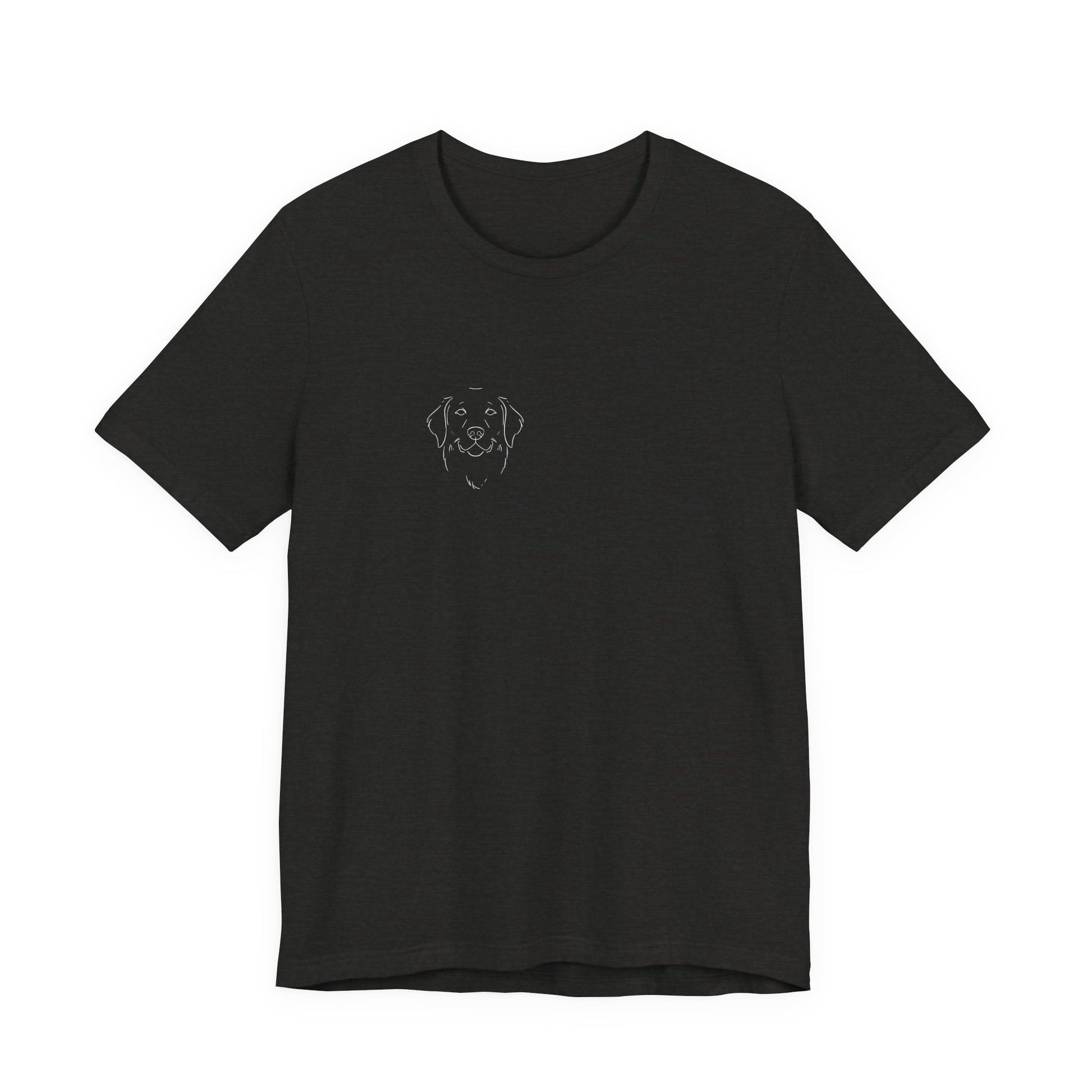 Golden Retriever premium minimalist t-shirt - SniffWaggleNWalk