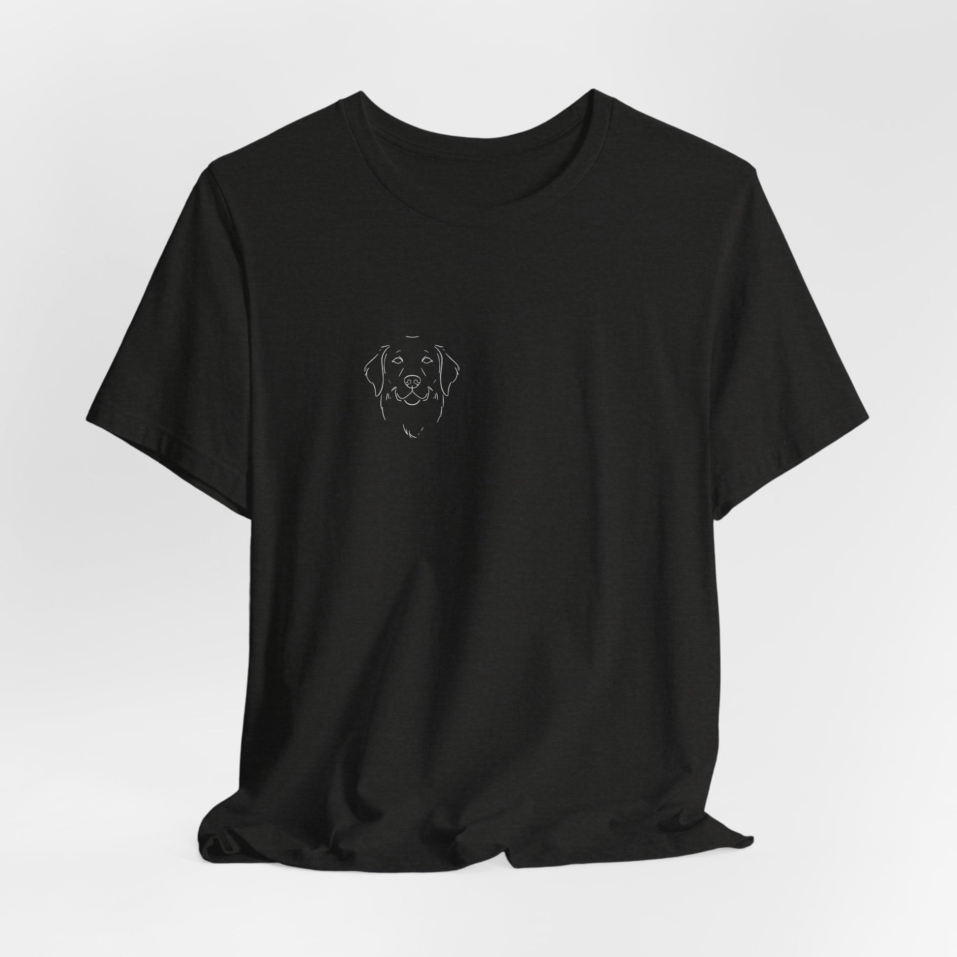 Golden Retriever premium minimalist t-shirt - SniffWaggleNWalk