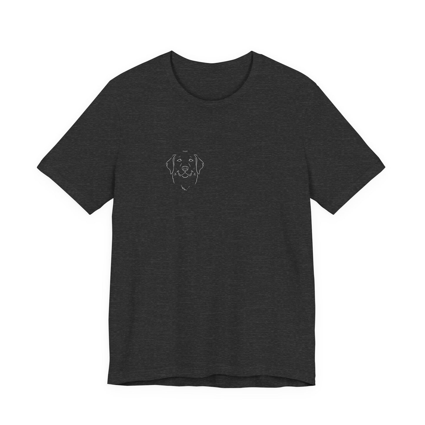 Golden Retriever premium minimalist t-shirt - SniffWaggleNWalk
