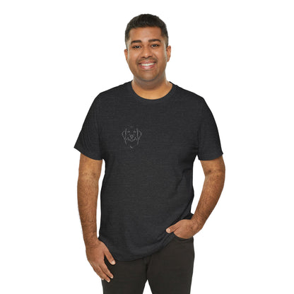 Golden Retriever premium minimalist t-shirt - SniffWaggleNWalk