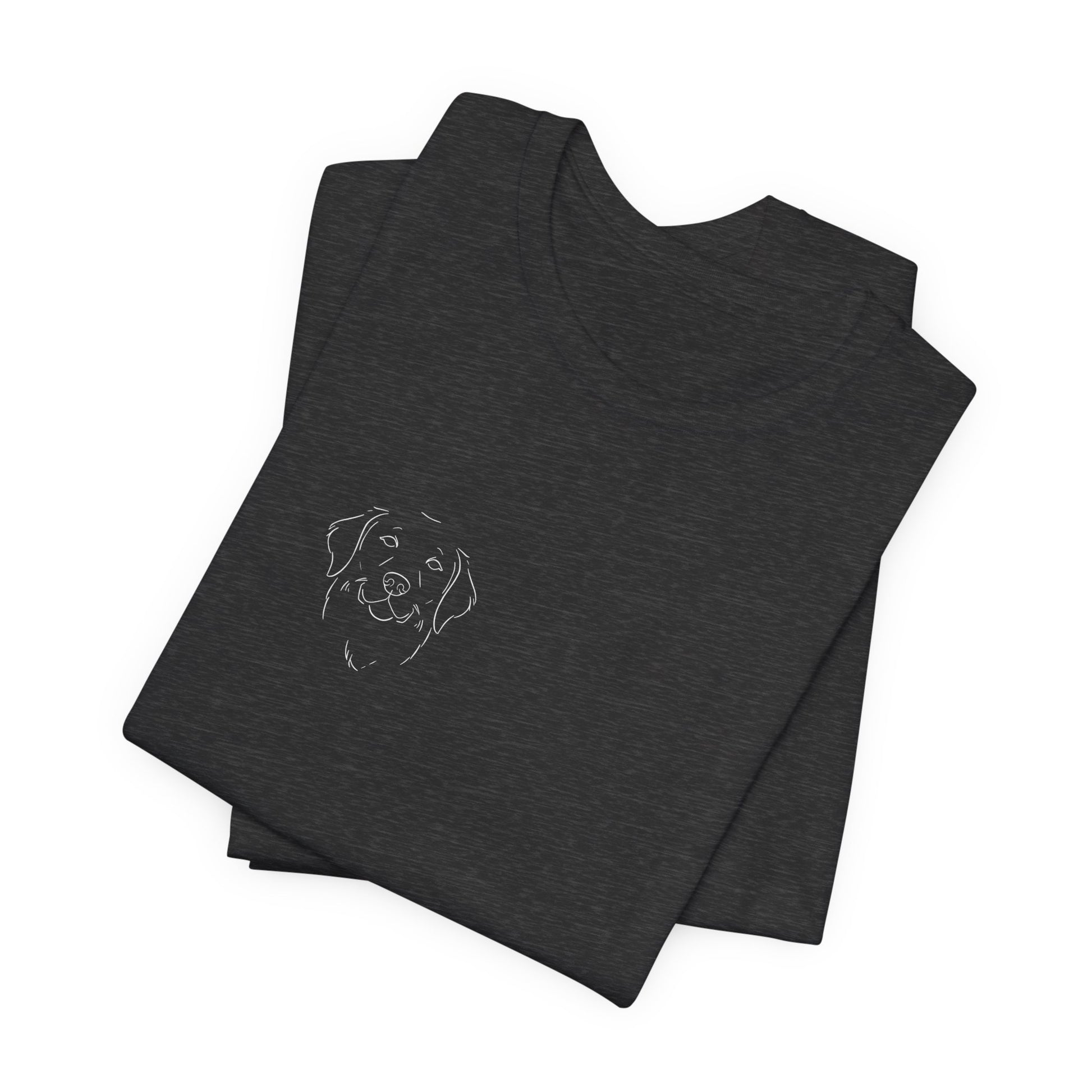 Golden Retriever premium minimalist t-shirt - SniffWaggleNWalk