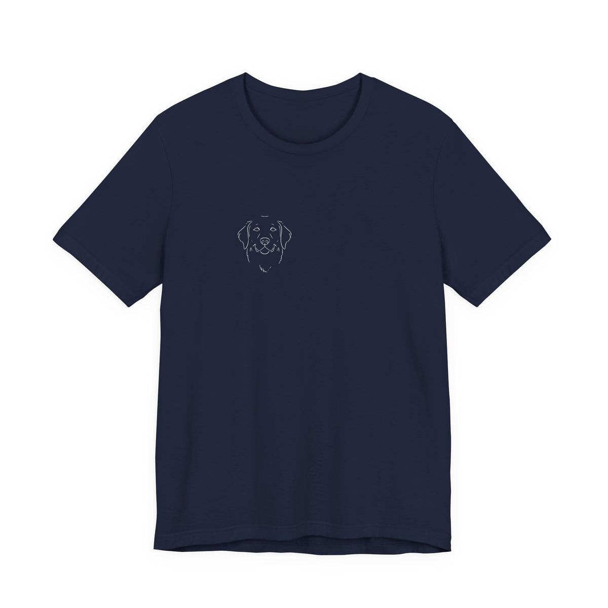 Golden Retriever premium minimalist t-shirt - SniffWaggleNWalk
