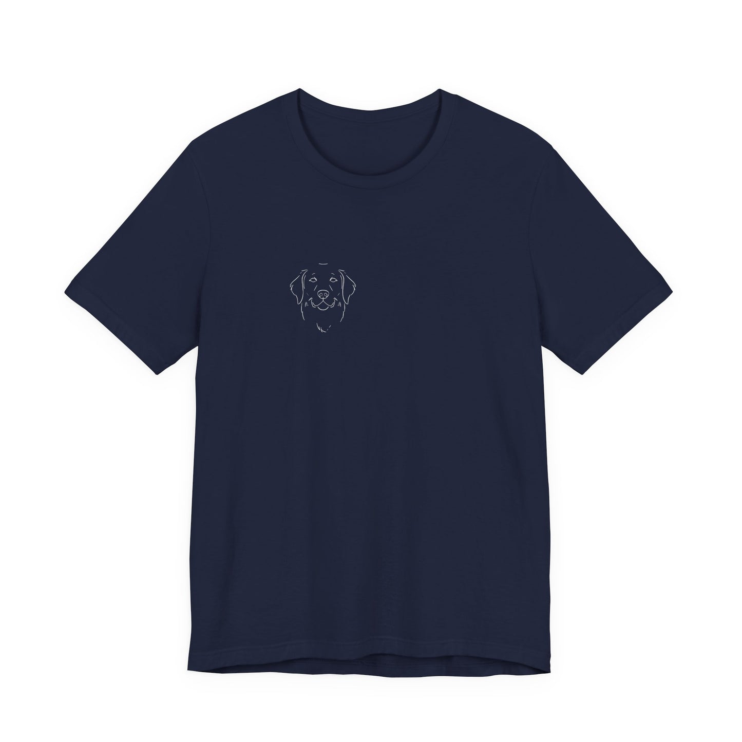 Golden Retriever premium minimalist t-shirt - SniffWaggleNWalk