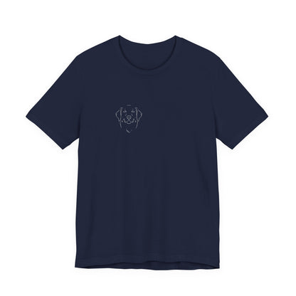 Golden Retriever premium minimalist t-shirt - SniffWaggleNWalk