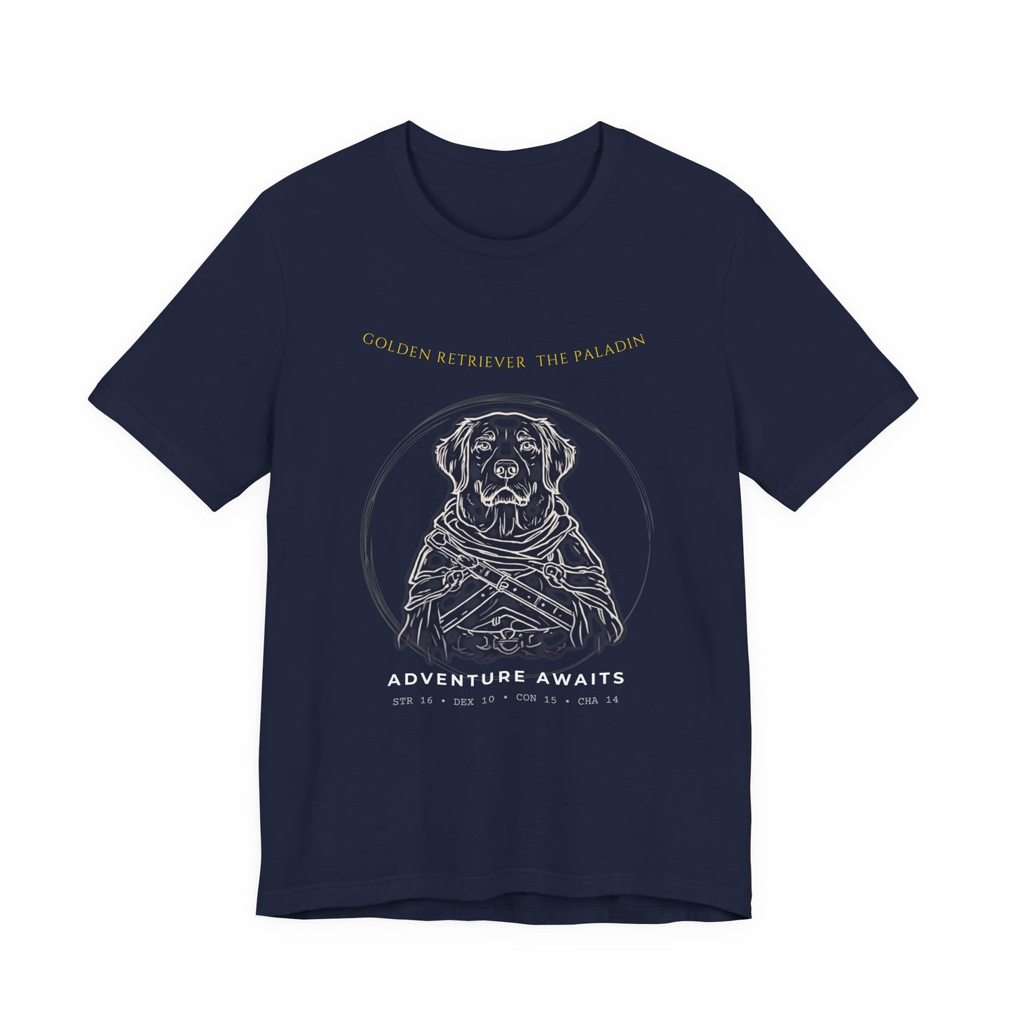 Golden Retriever The Paladin T-Shirt casual wear