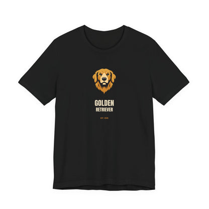 Golden Retriever vintage portrait t-shirt - SniffWaggleNWalk