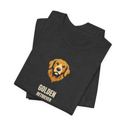 Golden Retriever vintage portrait t-shirt - SniffWaggleNWalk