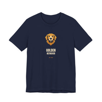 Golden Retriever vintage portrait t-shirt - SniffWaggleNWalk