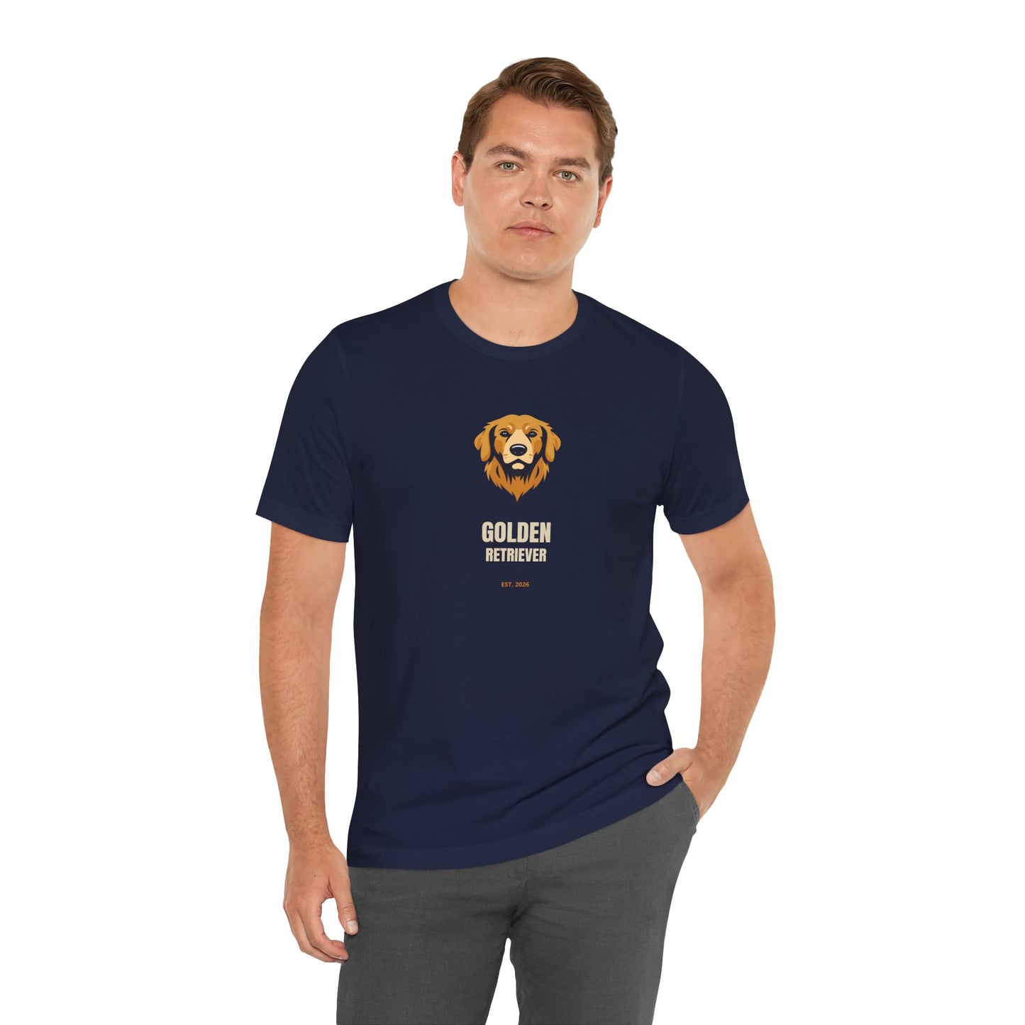 Golden Retriever vintage portrait t-shirt - SniffWaggleNWalk