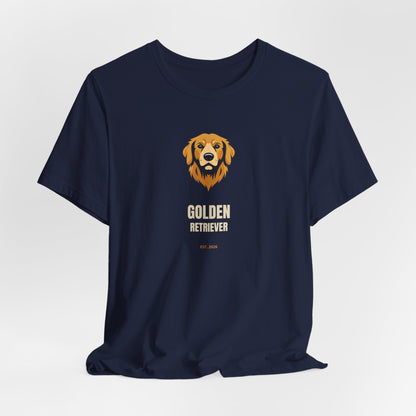 Golden Retriever vintage portrait t-shirt - SniffWaggleNWalk