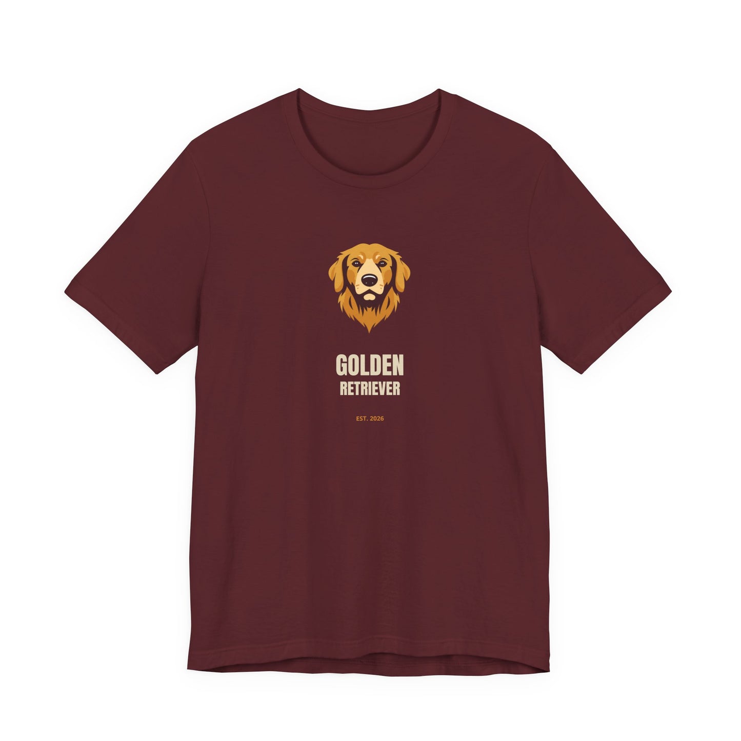 Golden Retriever vintage portrait t-shirt - SniffWaggleNWalk