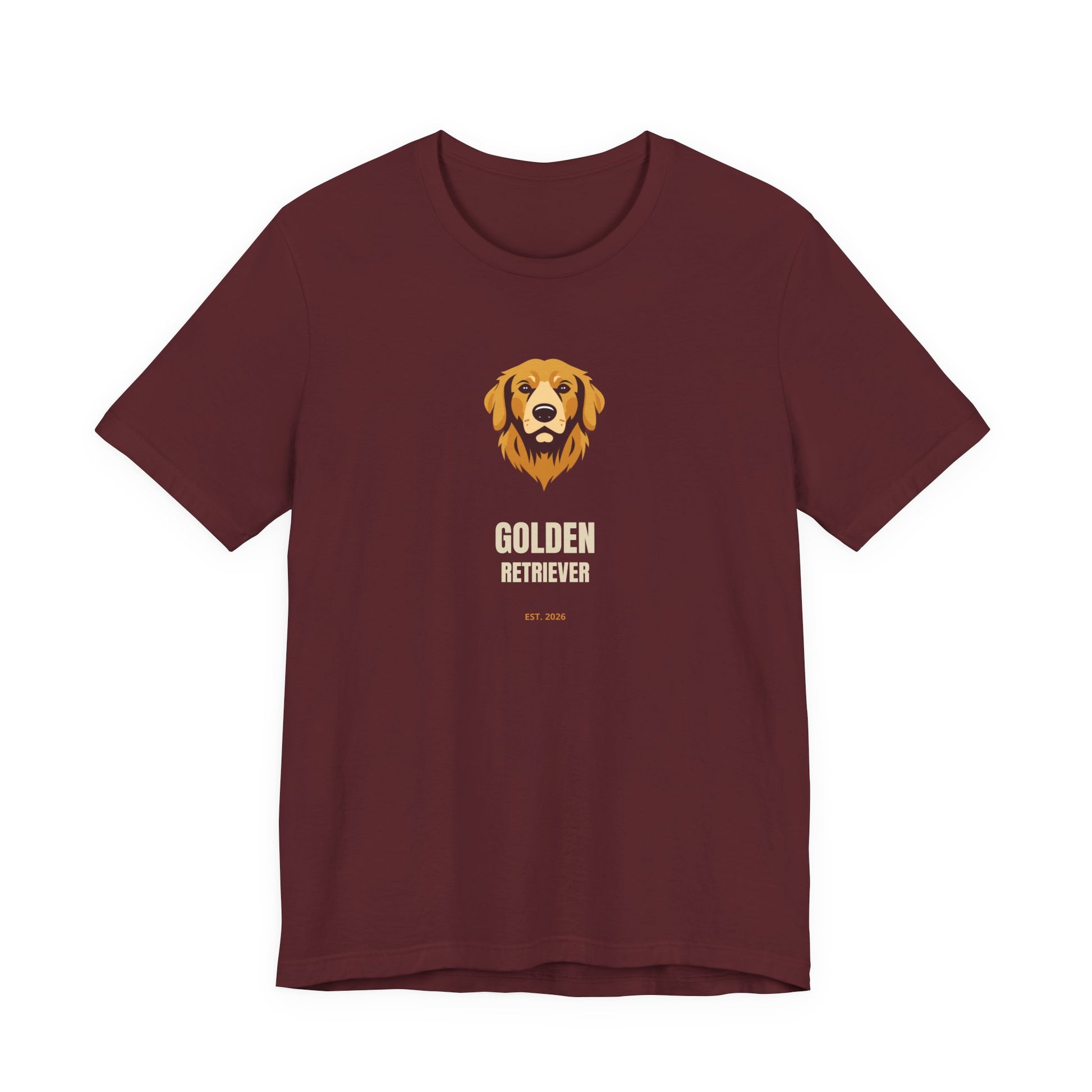 Golden Retriever vintage portrait t-shirt - SniffWaggleNWalk