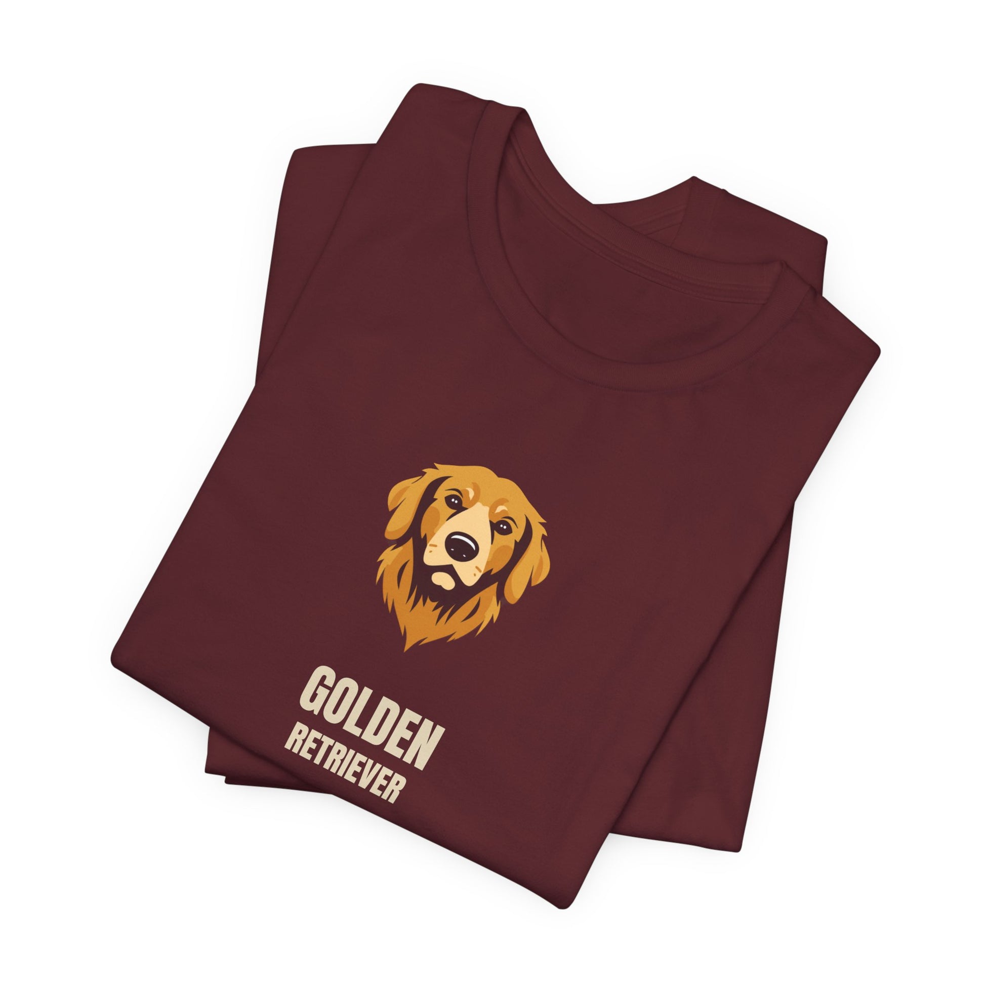 Golden Retriever vintage portrait t-shirt - SniffWaggleNWalk