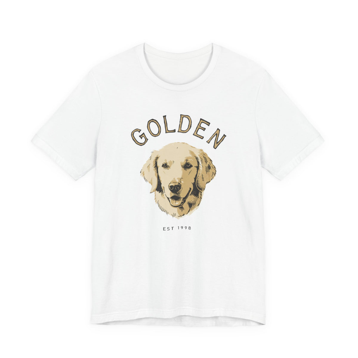Golden Retriever vintage unisex t-shirt, photo 6