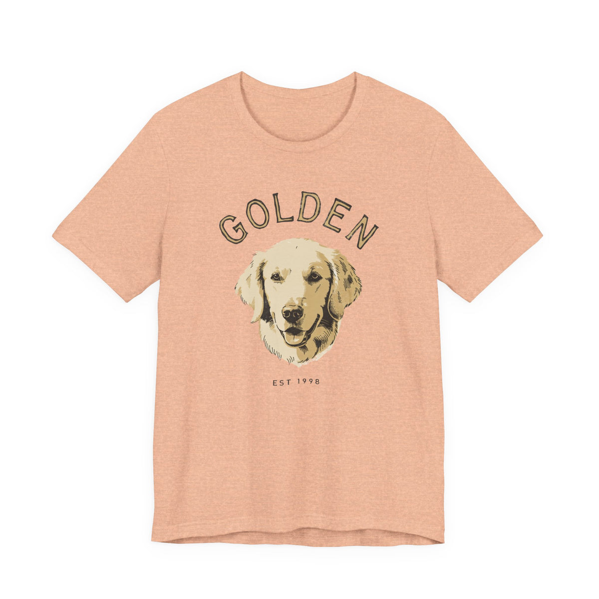 Golden Retriever vintage unisex t-shirt, photo 24