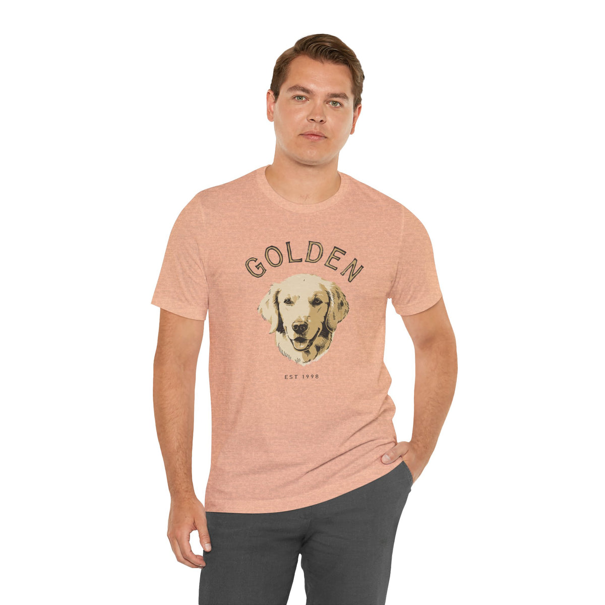 Golden Retriever vintage unisex t-shirt, photo 28