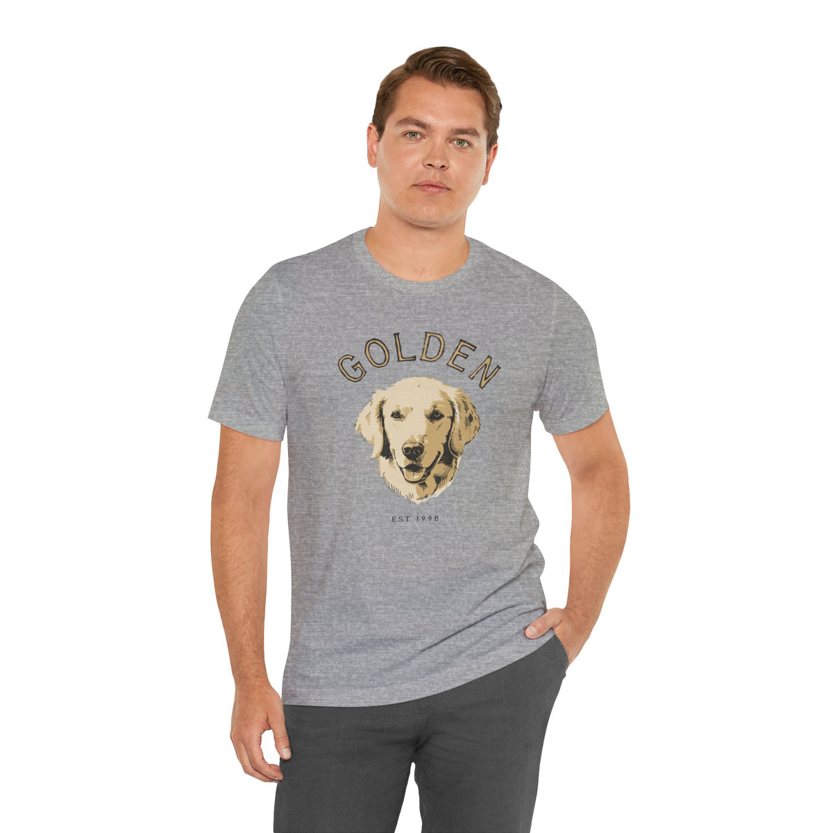 Golden Retriever vintage unisex t-shirt, photo 34