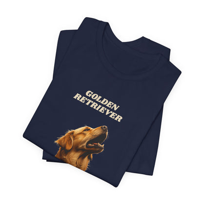World Tour funny Golden Retriever vintage band tee