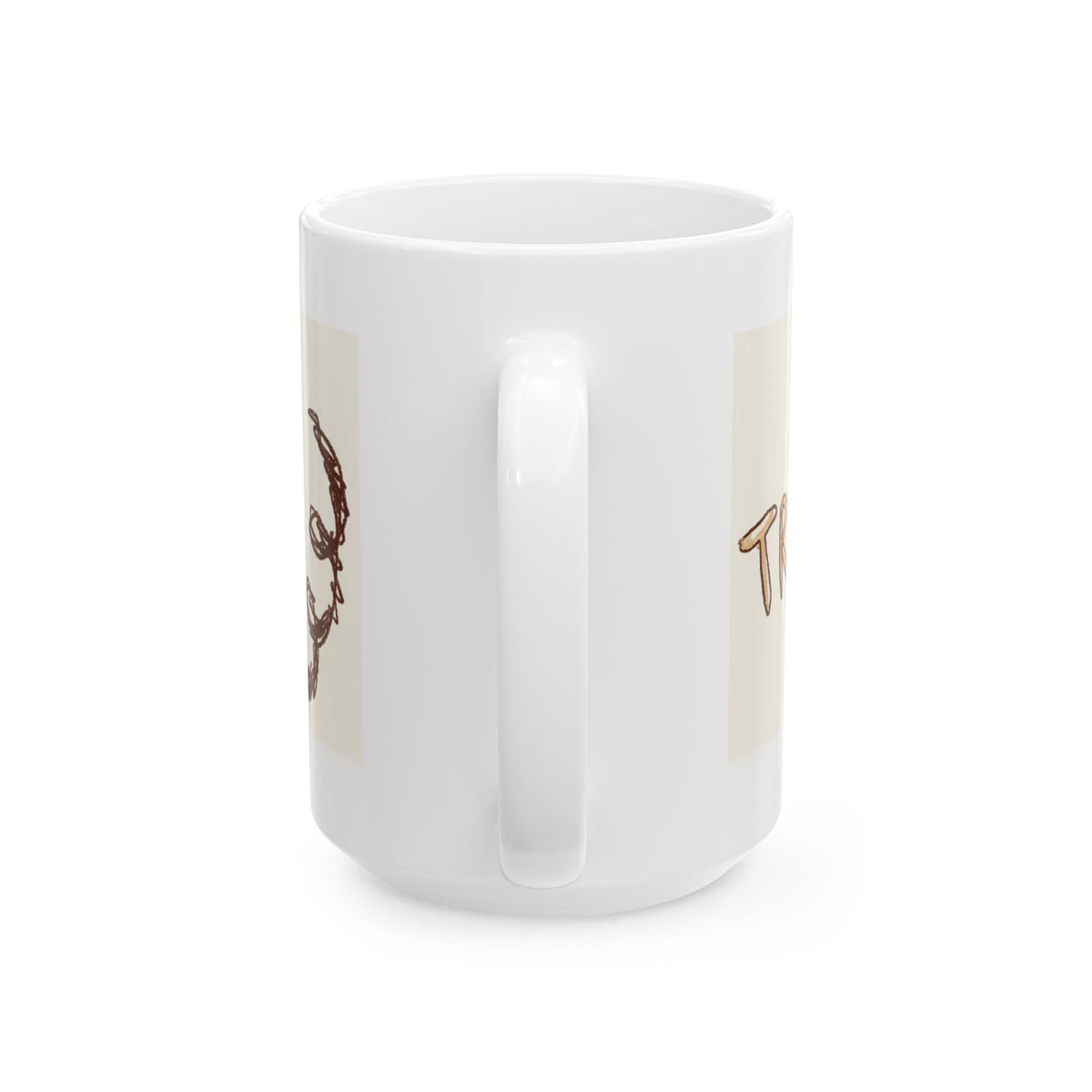 Labrador ceramic coffee mug, 11oz and 15oz hand-drawn style Lab gift - view 15