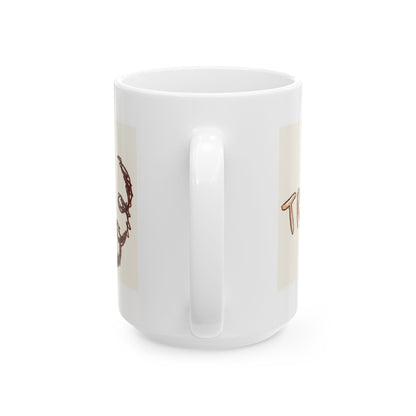 Labrador ceramic coffee mug, 11oz and 15oz hand-drawn style Lab gift - view 15