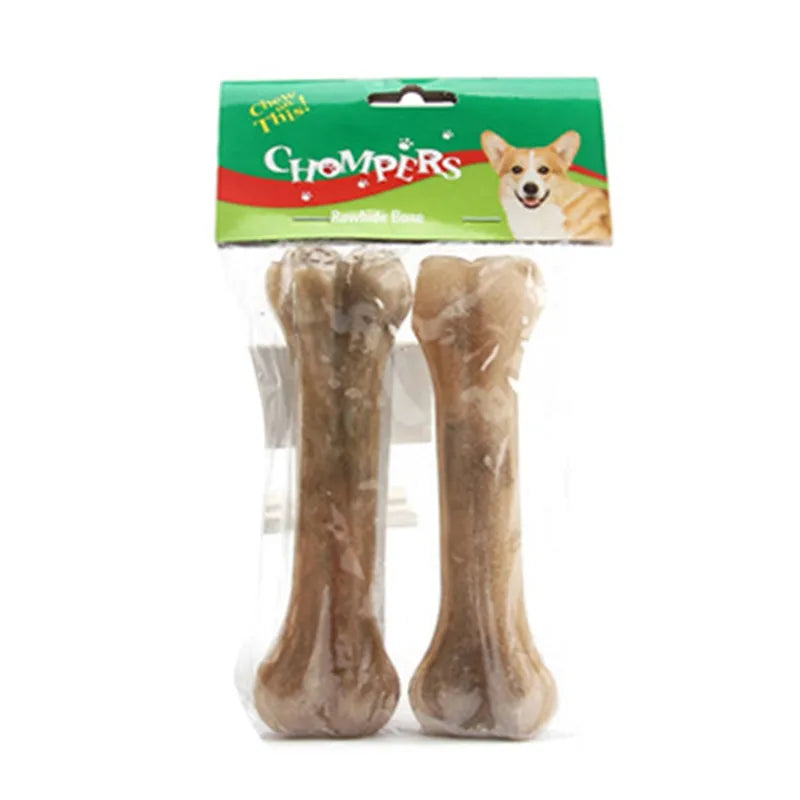 HideBone Natural Cowhide Bone Dog Chew — packaging detail — SniffWaggleNWalk