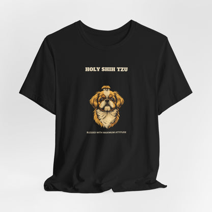 Holy Shih Tzu t-shirt - SniffWaggleNWalk