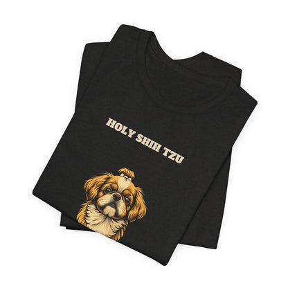 Holy Shih Tzu t-shirt - SniffWaggleNWalk