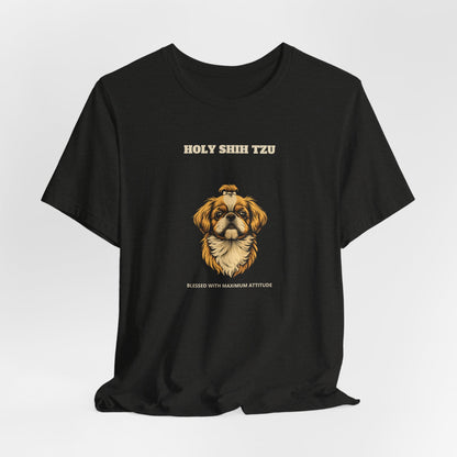 Holy Shih Tzu t-shirt - SniffWaggleNWalk
