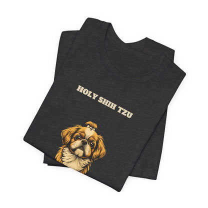 Holy Shih Tzu t-shirt - SniffWaggleNWalk